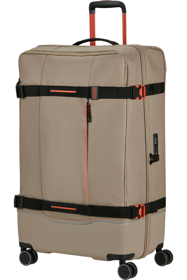 American Tourister Urban Track Spinner L TSA Coated 79cm  Beige/Orange