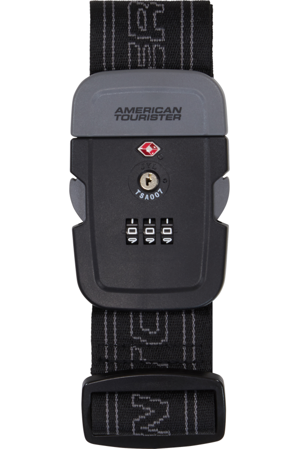 American Tourister American Tourist. Ta Luggage Belt TSA  Czarny/Szary