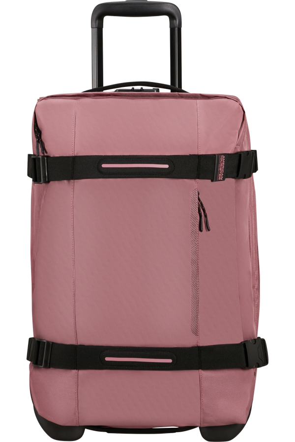 American Tourister Urban Track Duffle with Wheels S  Lilas Pink American Tourister Urban Track Duffle with Wheels S  Lilas Pink