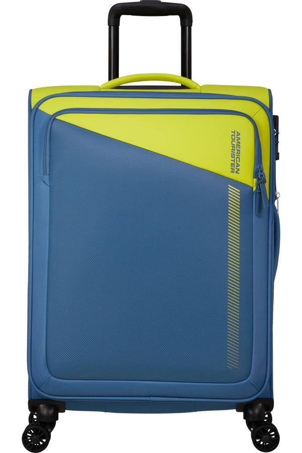 American Tourister Daring Dash Spinner Expandable TSA M Lime/Coronet