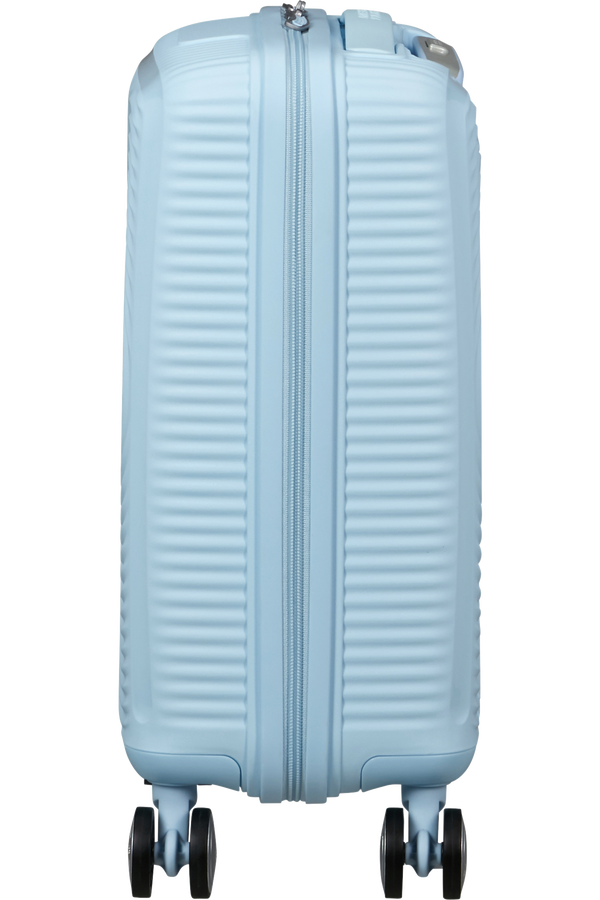 American Tourister Soundbox Mini Spinner 47cm  Pastel Blue American Tourister Soundbox Mini Spinner 47cm  Pastel Blue