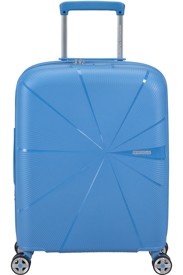 American Tourister Starvibe Spinner Expandable TSA 55cm Tranquil Blue
