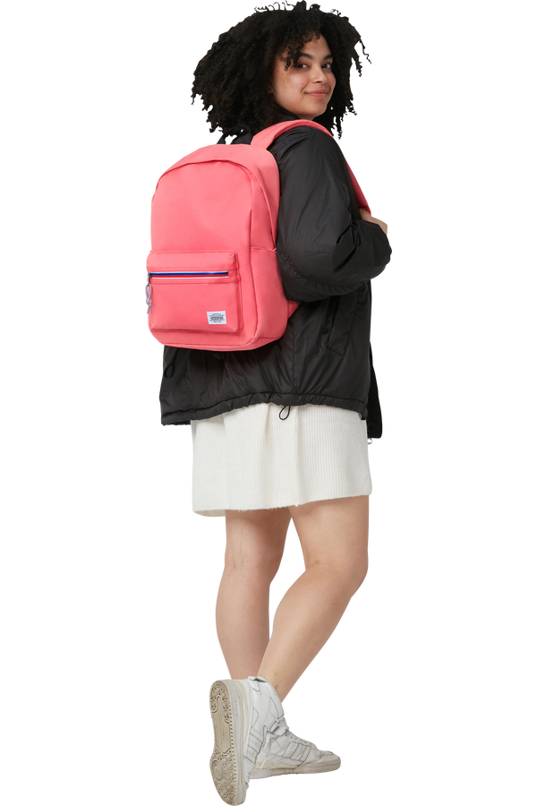 American Tourister UpBeat Backpack Zip  Sun Kissed Coral