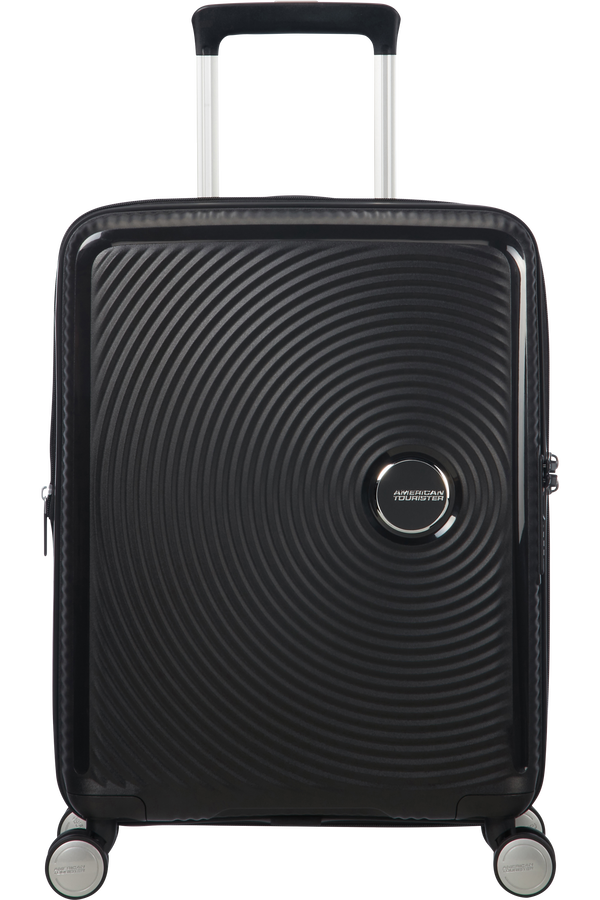 American Tourister Soundbox Spinner poszerzany 55cm Bass Black