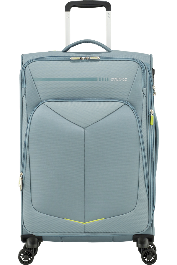 American Tourister Summerfunk Spinner Exp TSA 67cm Metal Grey