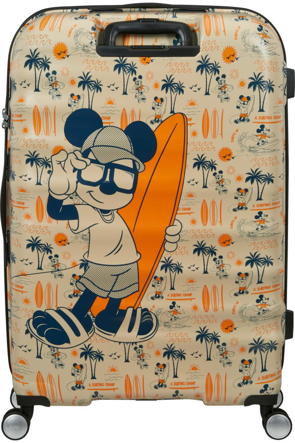 American Tourister Disney Wavebreaker Spinner TSA Disney Fl 77cm  Mickey Super Surfer