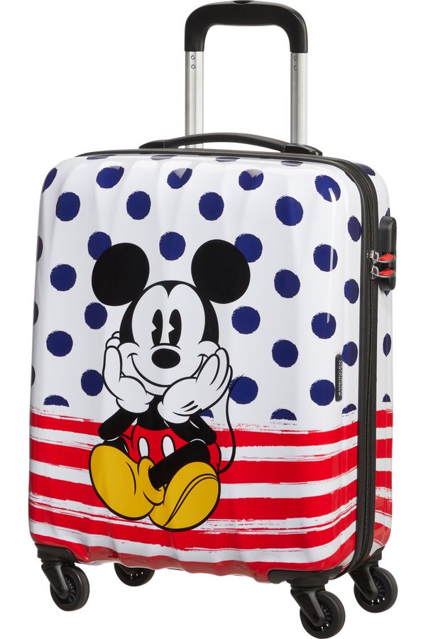 American Tourister Disney Legends Spinner 55cm  Mickey Blue Dots American Tourister Disney Legends Spinner 55cm  Mickey Blue Dots