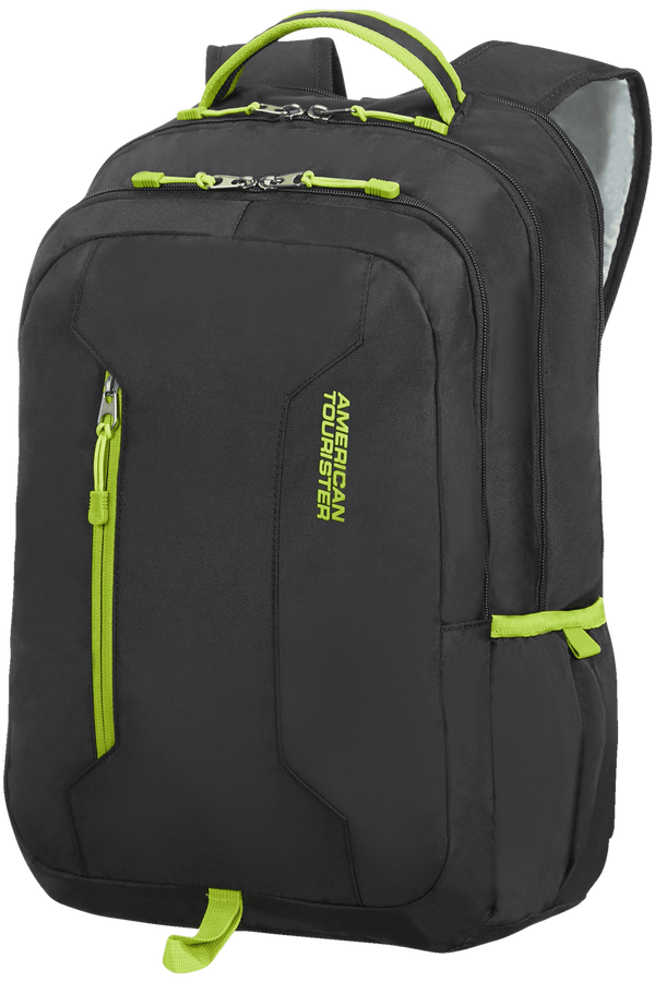 American Tourister Urban Groove Plecak na laptopa 2 39.6cm/15.6inch Black/Lime Green