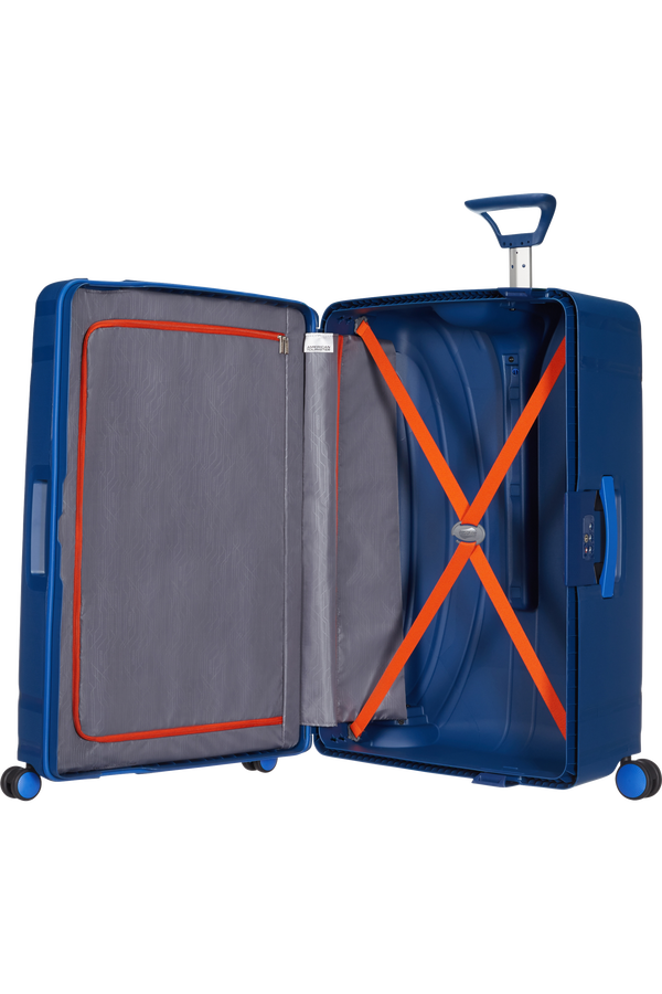 American Tourister Lock'n'Roll Spinner 75cm niebieski morski