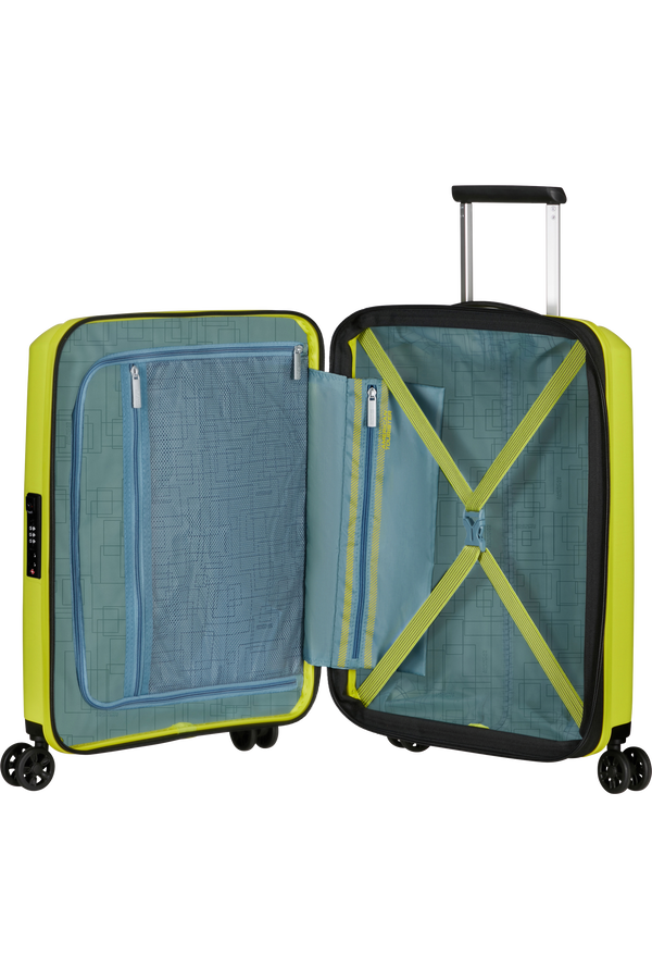 American Tourister Aerostep Spinner 55/20 Exp Tsa 55cm  Light Lime
