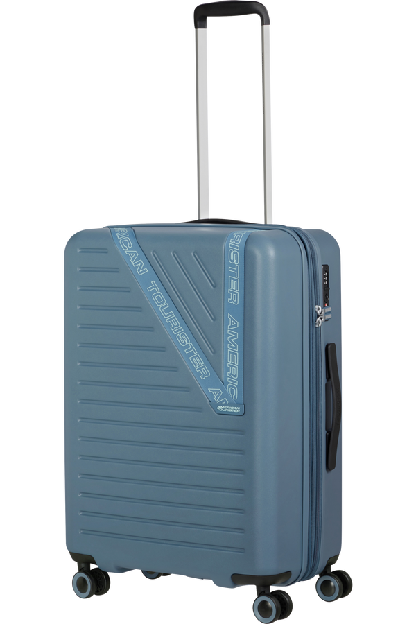 American Tourister Dynabelt Spinner EXP TSA 66cm  Rainstorm Blue