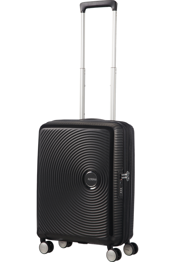 American Tourister Soundbox Spinner poszerzany 55cm Bass Black American Tourister Soundbox Spinner poszerzany 55cm Bass Black