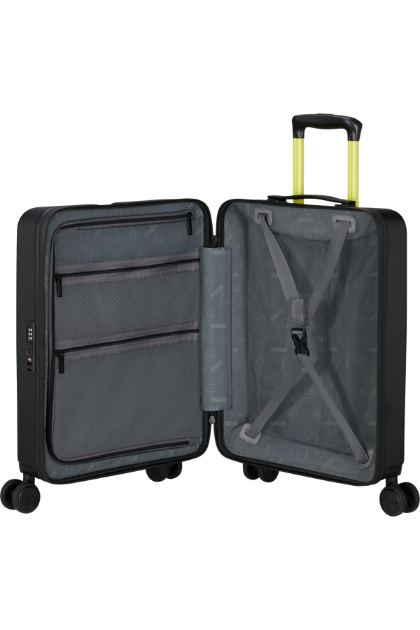 American Tourister Trailon Spinner 55cm  Czarny American Tourister Trailon Spinner 55cm  Czarny