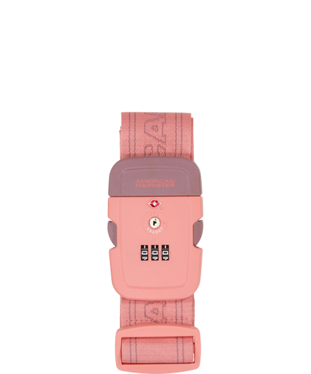 Luggage Strap Pas bagażowy / zamek TSA | American Tourister American Tourist. Ta Luggage Belt TSA  Pink/Mauve