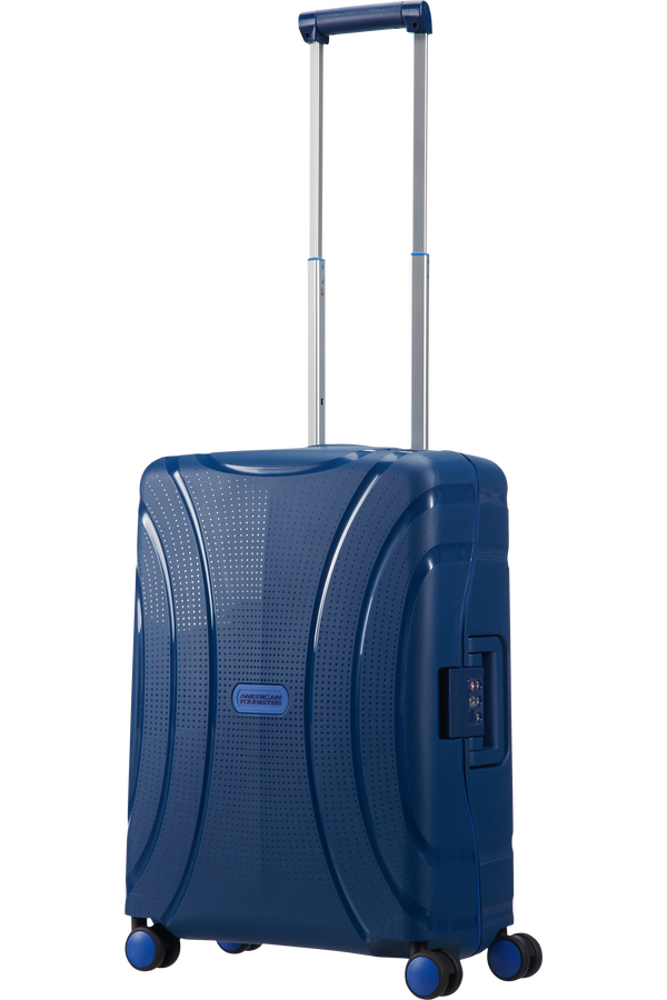American Tourister Lock'n'Roll Spinner 55cm 40x55x20cm niebieski morski