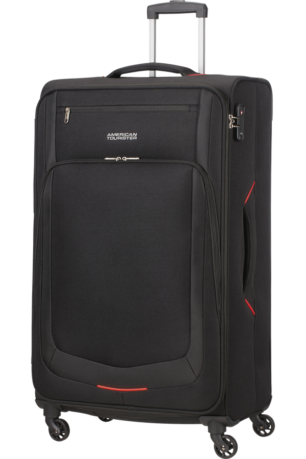 American Tourister Summer Session Spinner TSA L Black/Red
