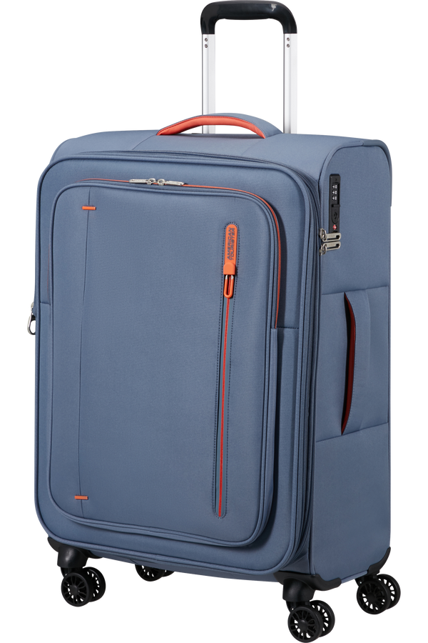 American Tourister Cloudrider Spinner EXP TSA M  Stone Blue