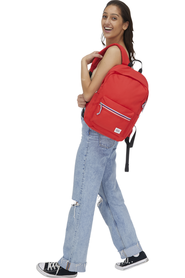 American Tourister Upbeat Backpack ZIP  Czerwony