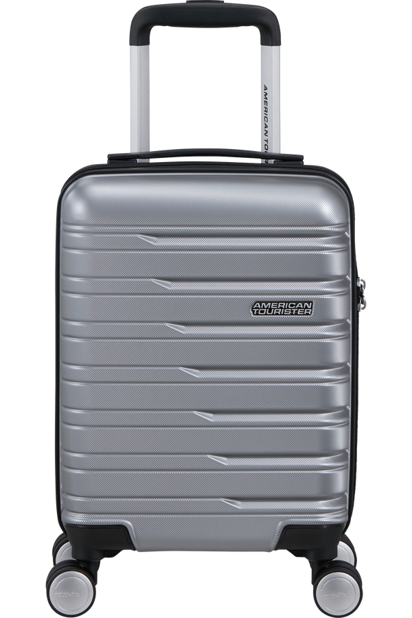 American Tourister Flashline Spinner Underseater Removable Wheels 45cm  Sky Silver