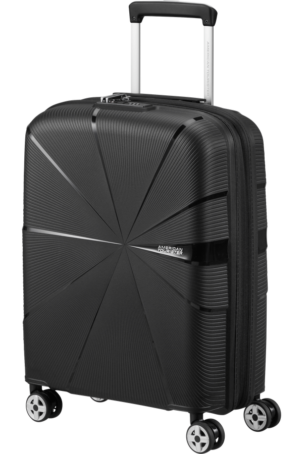 American Tourister Starvibe Spinner Expandable TSA 55cm Czarny