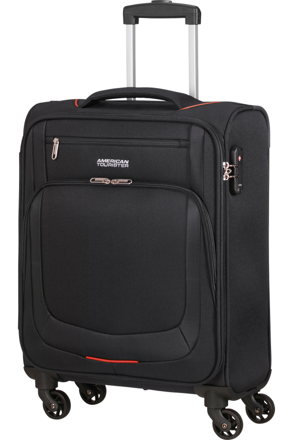 American Tourister Summer Session Spinner TSA 55cm Black/Red