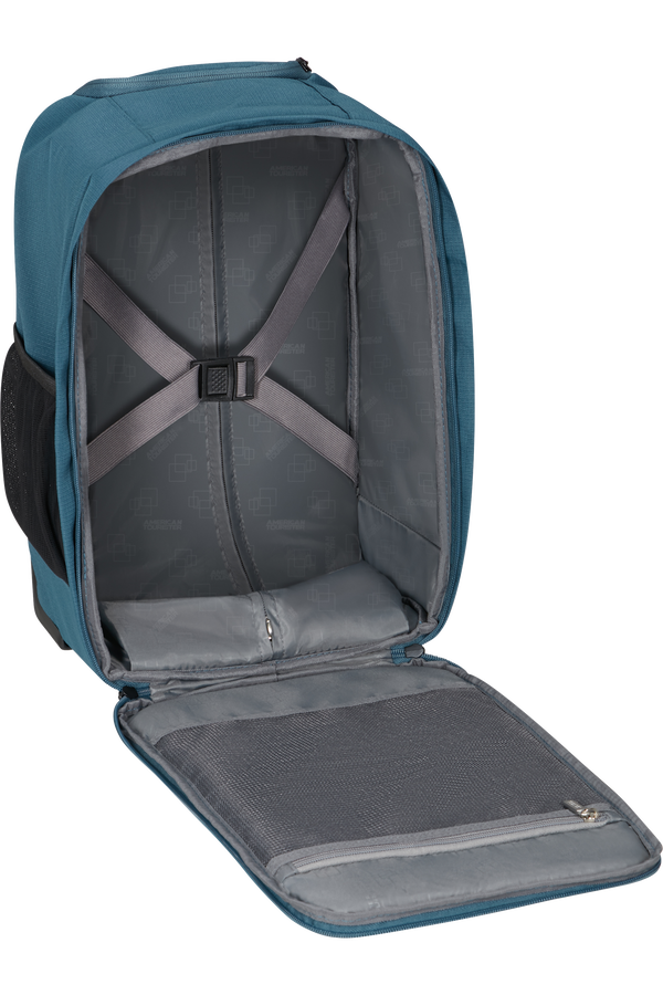 American Tourister Take2cabin Backpack with Wheels S  Harbor Blue American Tourister Take2cabin Backpack with Wheels S  Harbor Blue