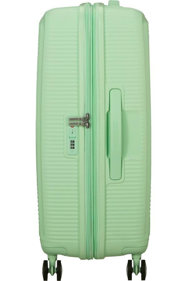 American Tourister SoundBox Spinner TSA Expandable 67cm  Pastel Green American Tourister SoundBox Spinner TSA Expandable 67cm  Pastel Green