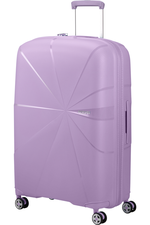 American Tourister Starvibe Spinner Expandable 77cm Digital Lavender