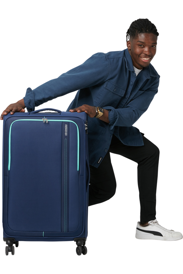 American Tourister Sea Seeker Spinner 80/30 Tsa 80 cm  Combat Navy