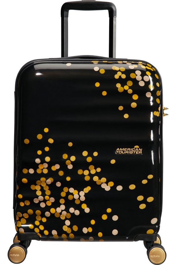 American Tourister Wavebreaker Spinner 55cm  Confetti Black