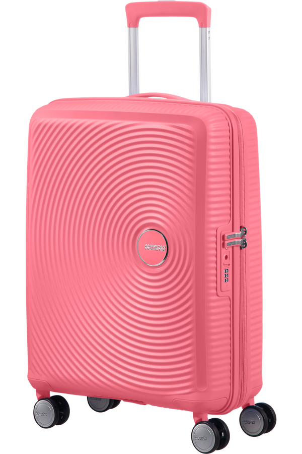 American Tourister Soundbox Spinner Expandable 55cm  Sun Kissed Coral American Tourister Soundbox Spinner Expandable 55cm  Sun Kissed Coral