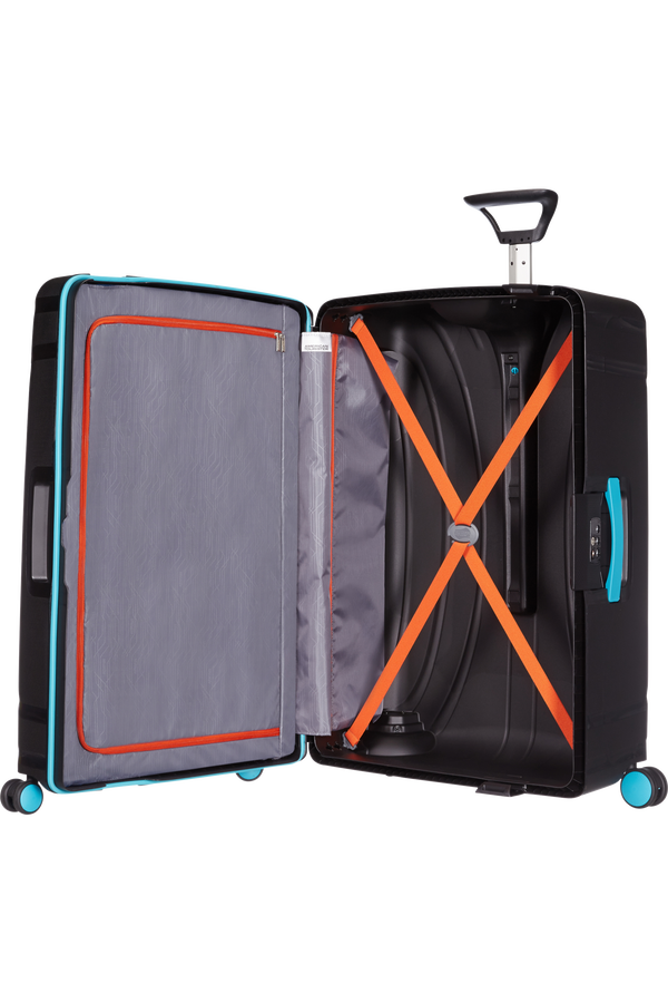 American Tourister Lock'n'Roll Spinner 75cm czarna oc