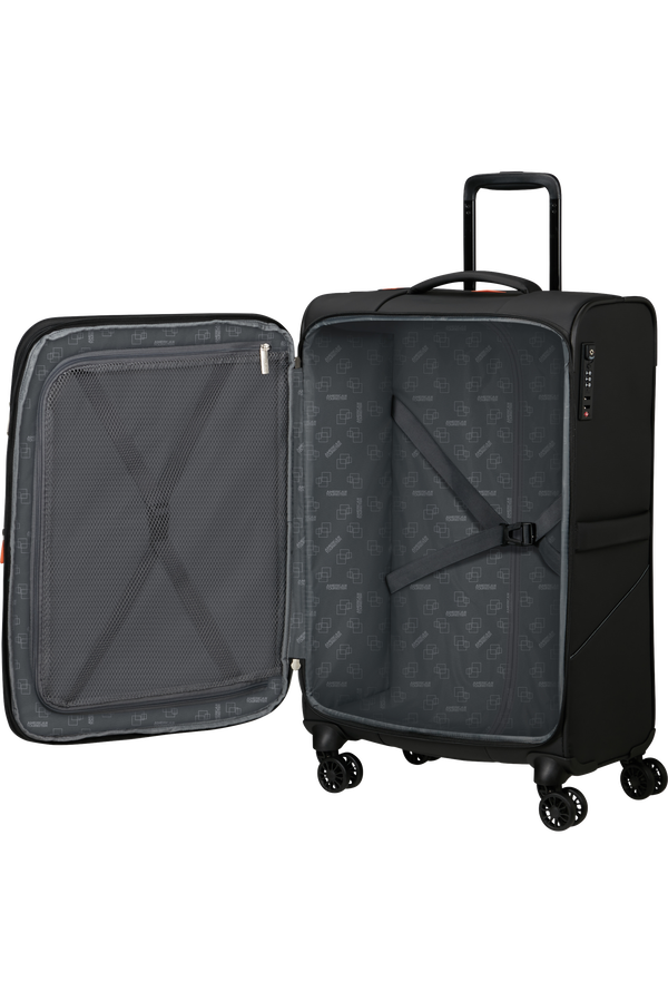 American Tourister SummerRide Spinner M EXP TSA SP 69cm  Czarny