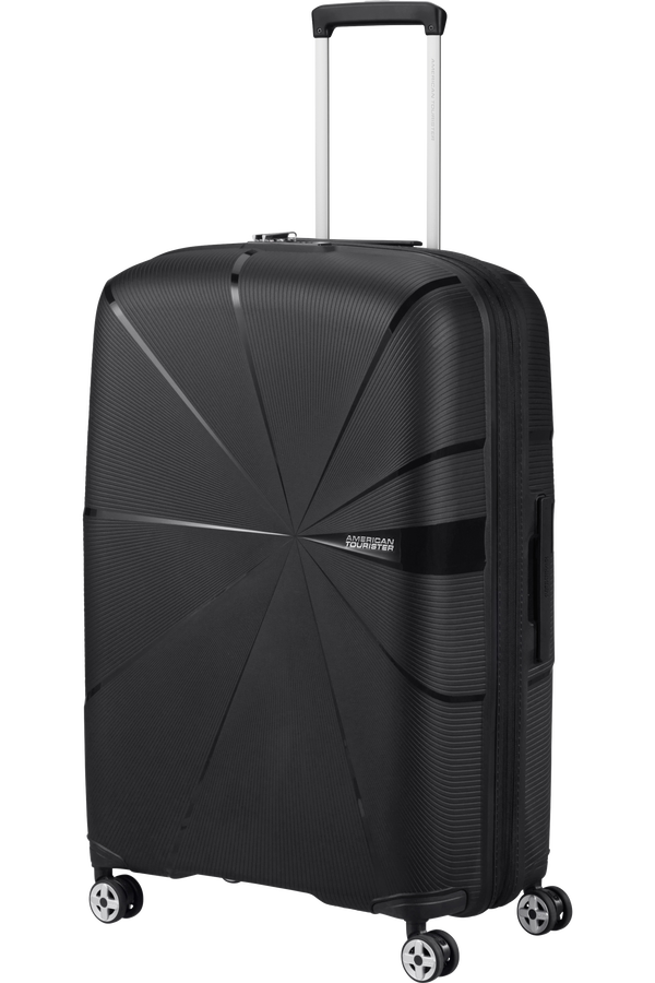 American Tourister Starvibe Spinner Expandable 77cm Czarny American Tourister Starvibe Spinner Expandable 77cm Czarny