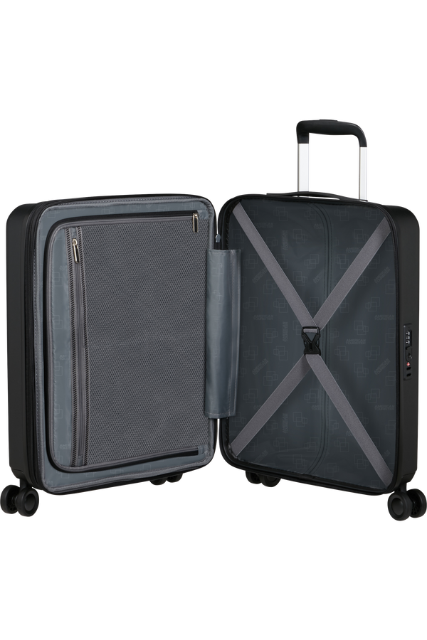 American Tourister Dynabelt Spinner EXP TSA 55cm  Volcano Black