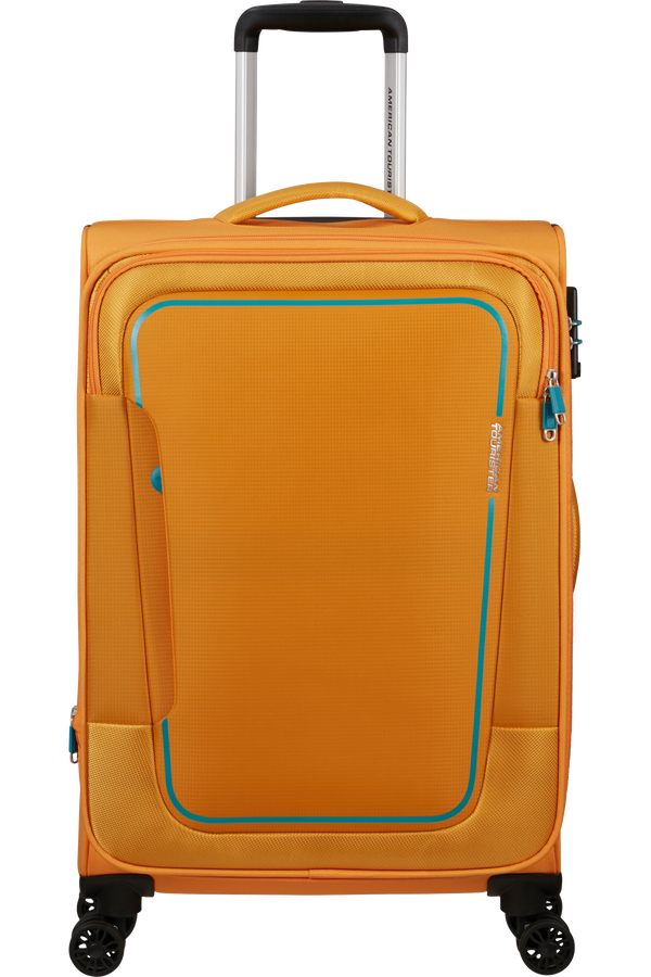 American Tourister Pulsonic Spinner Expandable 68cm  Sunset Yellow