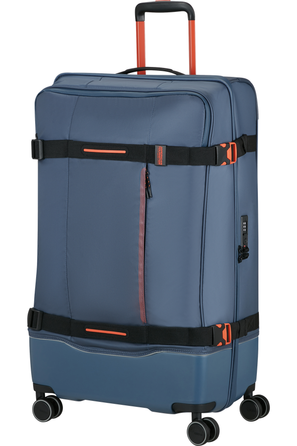 American Tourister Urban Track Spinner L TSA Coated 79cm  Navy/Orange