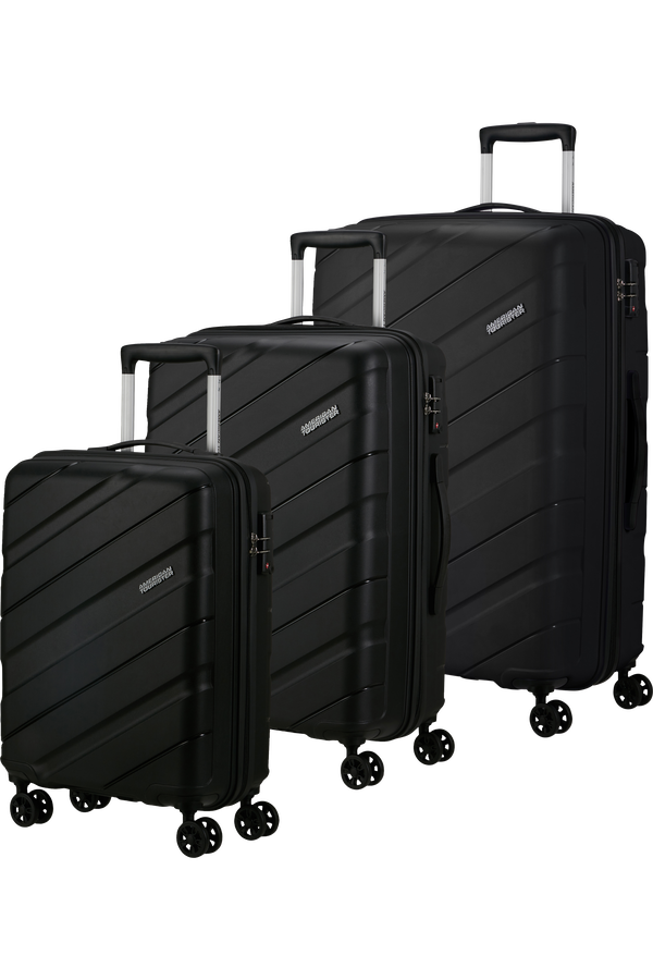 American Tourister Jetdriver 3.0 3 PC SET A  Czarny