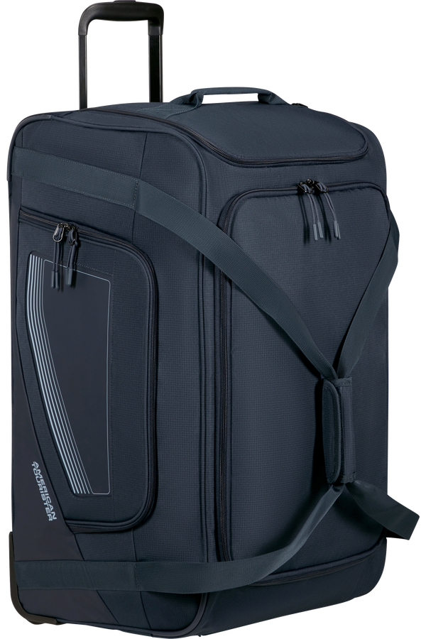 American Tourister City Racer Duffle with Wheels M  Navy American Tourister City Racer Duffle with Wheels M  Navy
