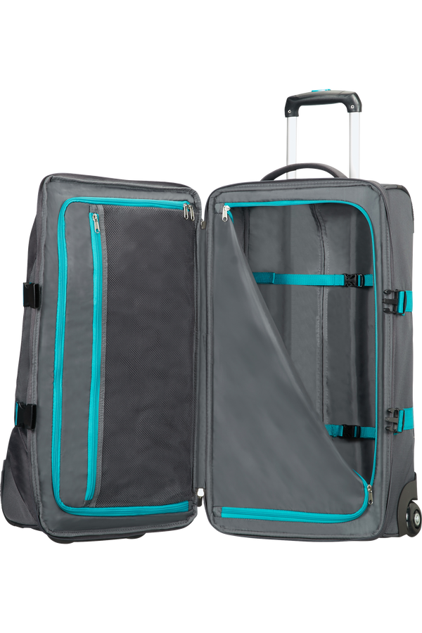 American Tourister Road Quest Torba na kołach M  Grey/Turquoise