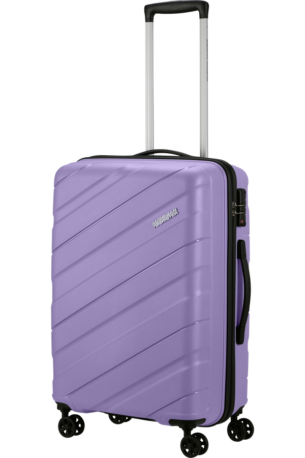 Jetdriver 3.0 67cm Walizka na 4 kołach | American Tourister Jetdriver 3.0 Spinner 67/24 TSA 67cm  Icy Lilac