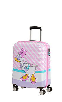 American Tourister Wavebreaker Disney Spinner 55cm  Daisy Pink Kiss