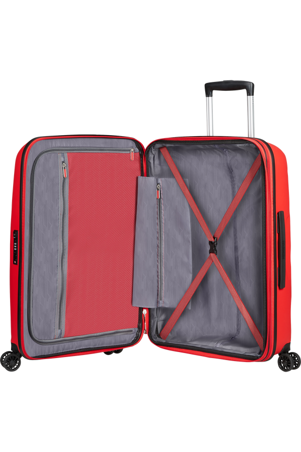 American Tourister Bon Air Dlx Spinner TSA Expandable 66cm  Magma Red
