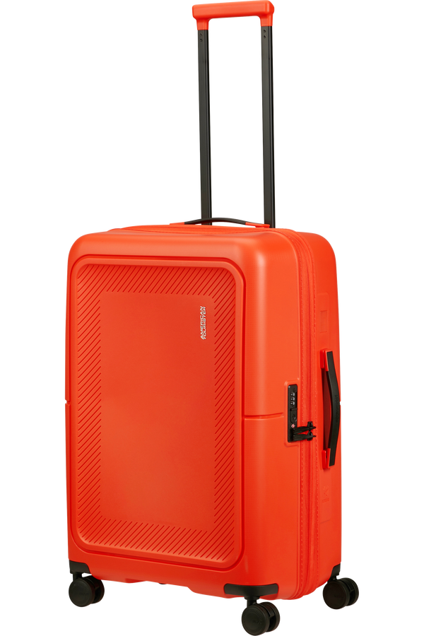 American Tourister DashPop Spinner Expandable TSA 67cm  Tangerine Red American Tourister DashPop Spinner Expandable TSA 67cm  Tangerine Red