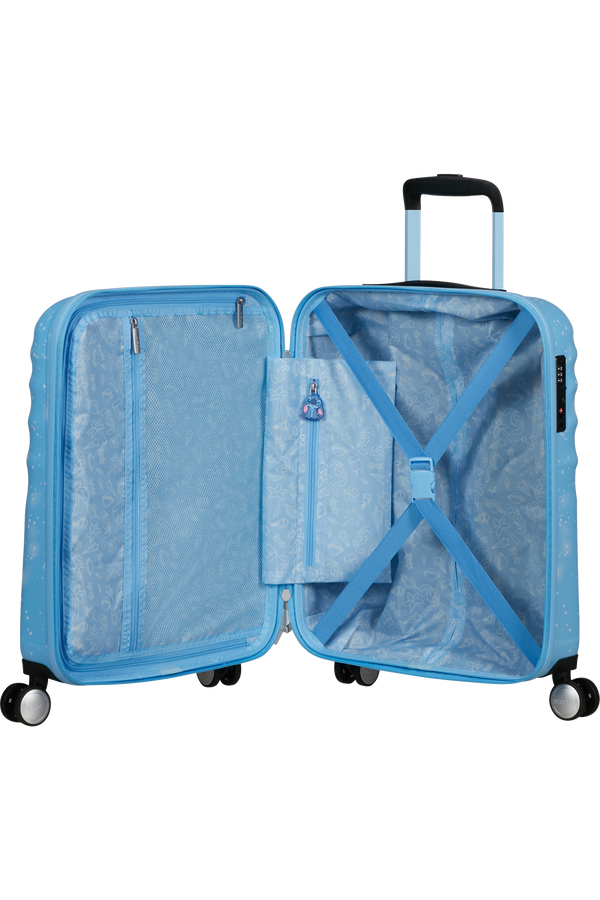 Disney Wavebreaker 55cm Bagaż podręczny | American Tourister Disney Wavebreaker Spinner TSA Disney Fl 55cm  Stitch Universe