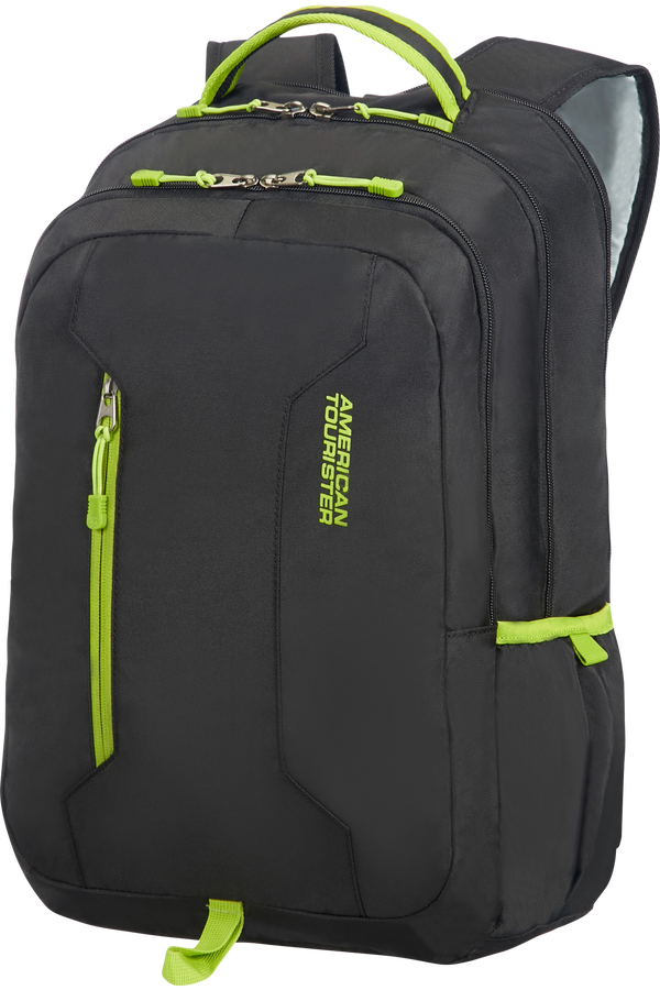 American Tourister Urban Groove Plecak na laptopa 2 39.6cm/15.6inch Black/Lime Green