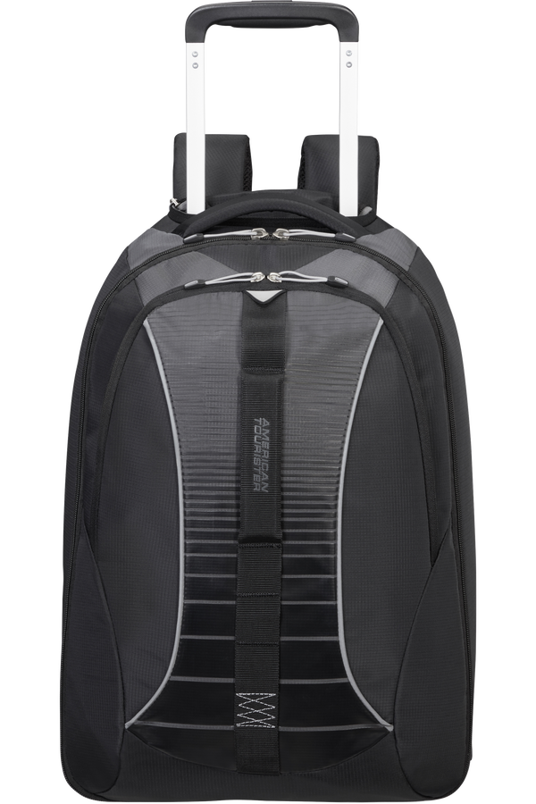American Tourister Fast Route Laptop Backpack with Wheels Sporty 15.6'  Czarny/Szary