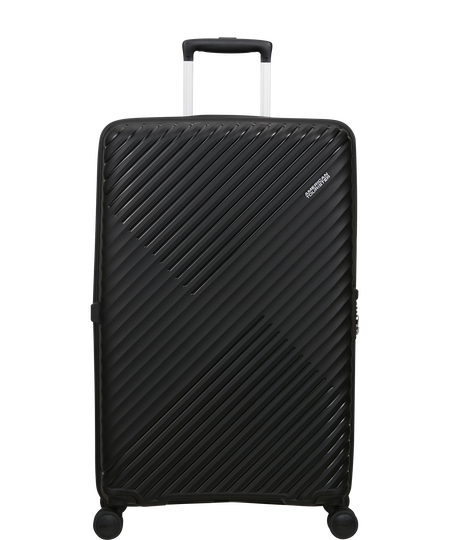 Diablast 78cm Walizka Duża | American Tourister Diablast Spinner Exp TSA 78cm  Black Code