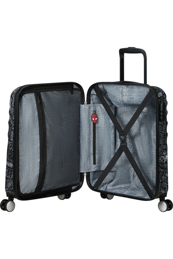 American Tourister Wavebreaker Disney Spinner 55cm  Spiderman Sketch