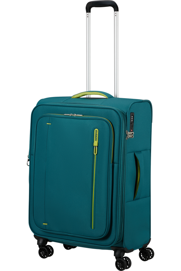 American Tourister Cloudrider Spinner EXP TSA M  Misty Teal